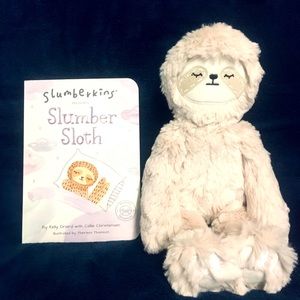 Slumberkins Sloth with Book